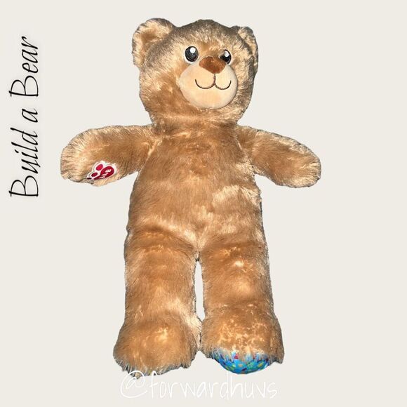 Adorable Brown Build-A-Bear Plush with "Happy Birthday" - Picture 7 of 8